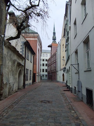 Trügerische Idylle in Riga - Bild: I.Schittich (2011)